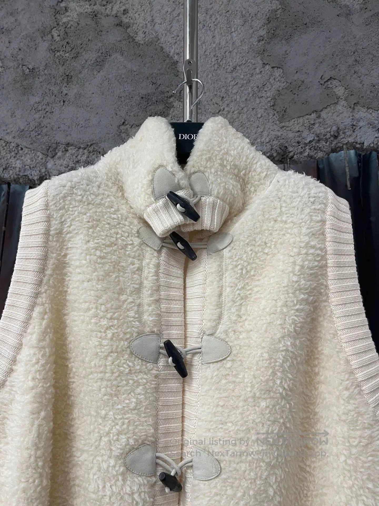 Dior dior ivory lamb fleece vest coat. Size S / US 4 / IT 40 - 3 Thumbnail
