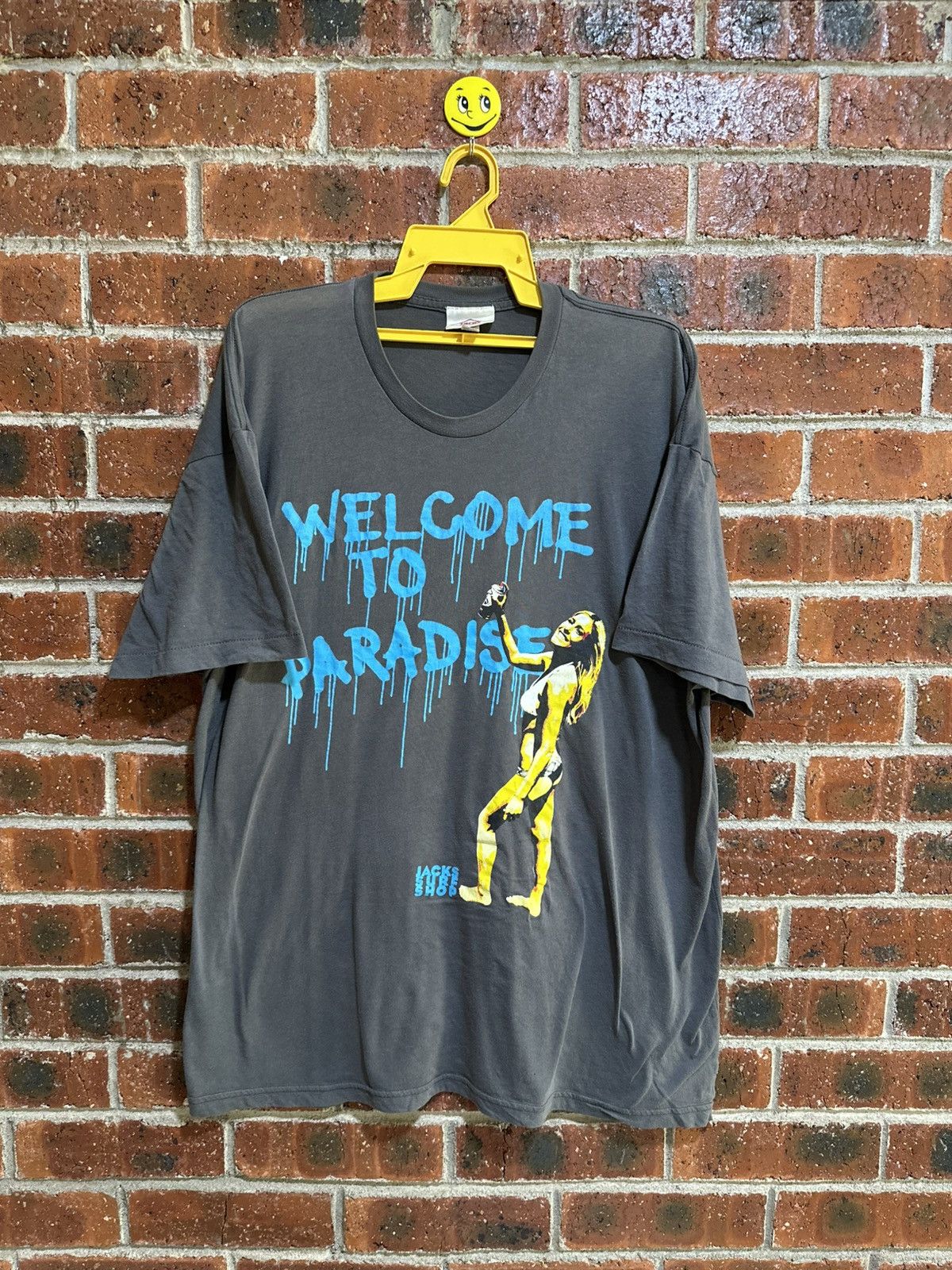 Vintage Vintage Jack Surf Shop Welcome To Paradise Faded Tee Size US XXL / EU 58 / 5 - 1 Thumbnail