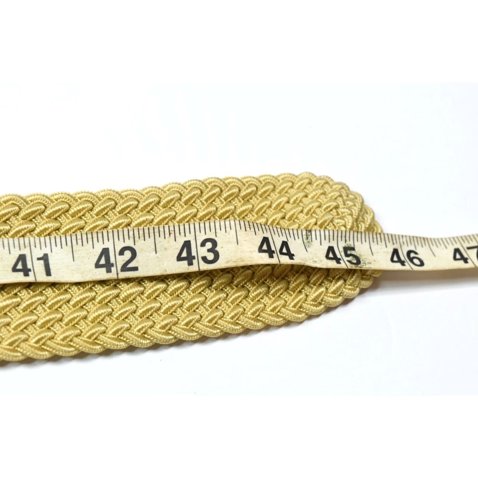 Ralph Lauren Lauren Ralph Lauren Belt Braided Cord Beige Brown Leather Casual Womens Large LBrown Brown Belt Size ONE SIZE - 5 Thumbnail