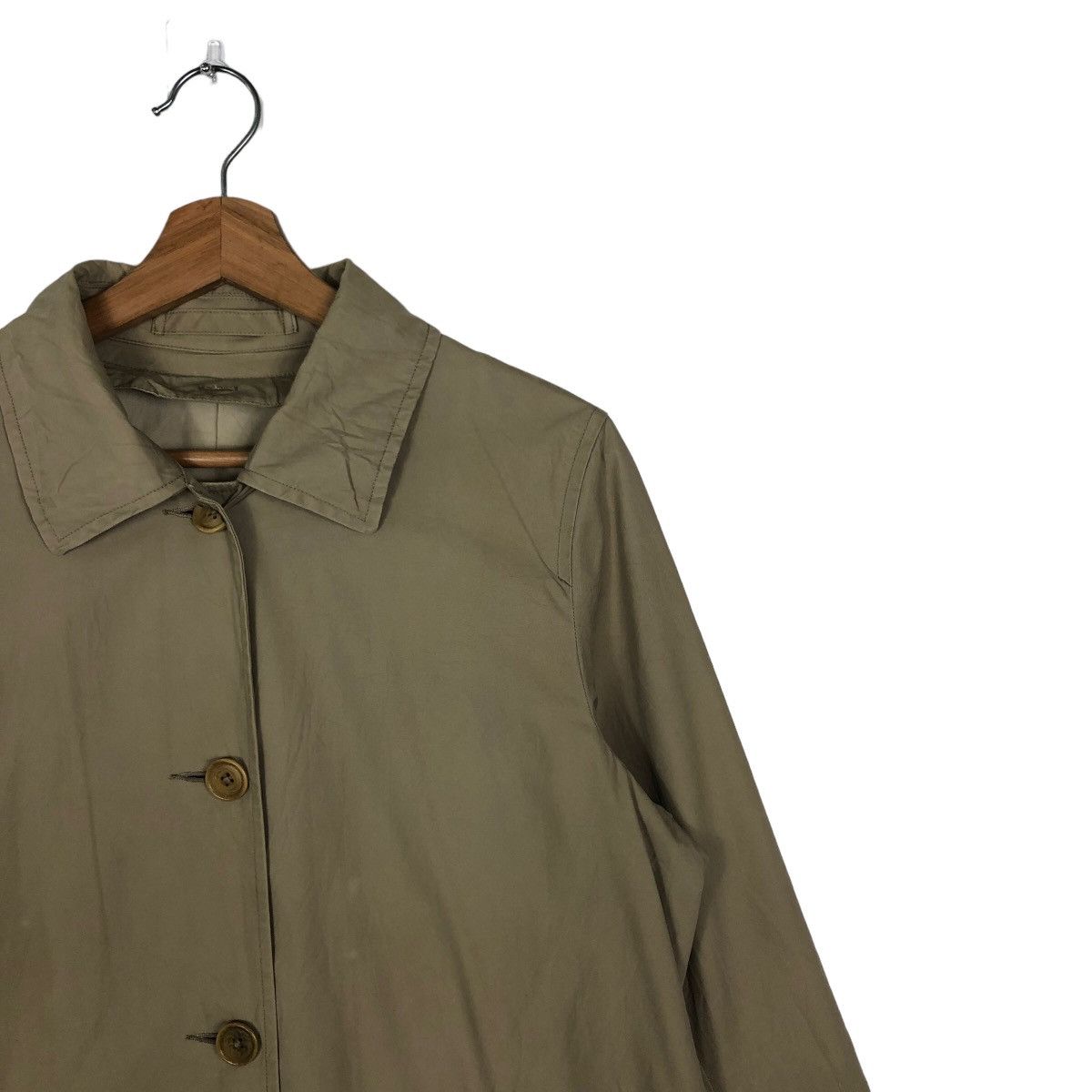 Margaret Howell 🔥VINTAGE MHL BY MARGARET HOWELL LONG FLY COAT Size US M / EU 48-50 / 2 - 6 Thumbnail
