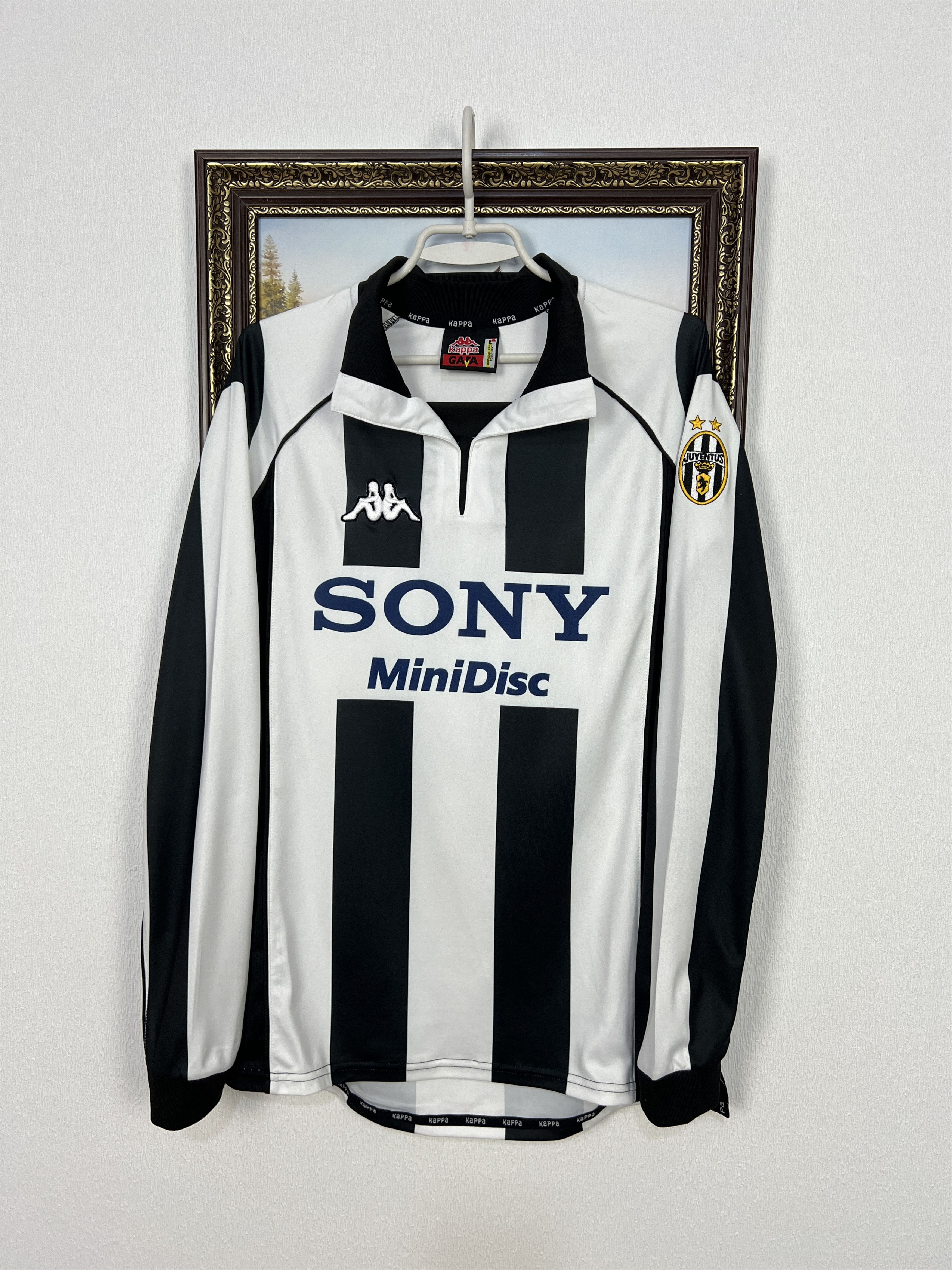 Kappa Juventus Home football shirt 1996 Kappa Jersey Long Sleeve Size US L / EU 52-54 / 3 - 1 Thumbnail