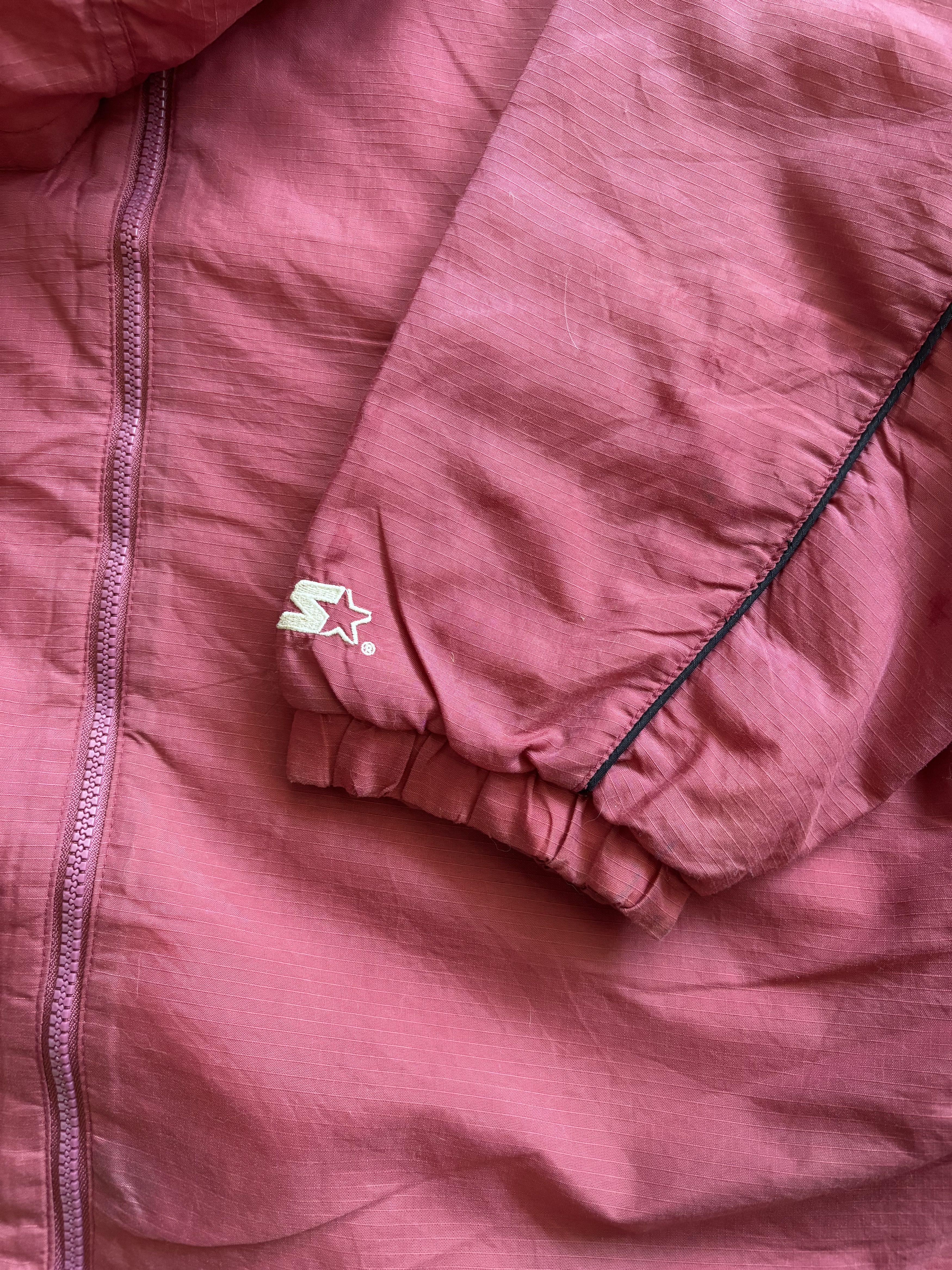 Starter Vintage Oklahoma Sooners Red Windbreaker Size US XXL / EU 58 / 5 - 4 Thumbnail