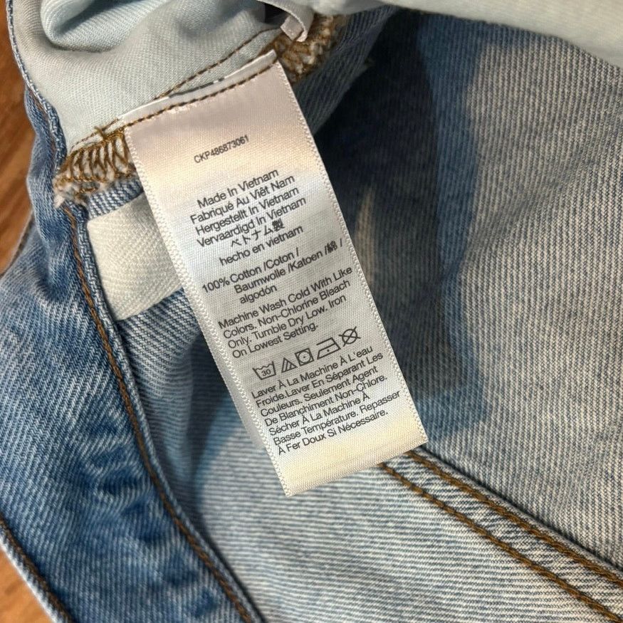 Madewell Madewell Baggy Straight Jeans in Paxton Wash Size 31 Size 31" - 7 Thumbnail