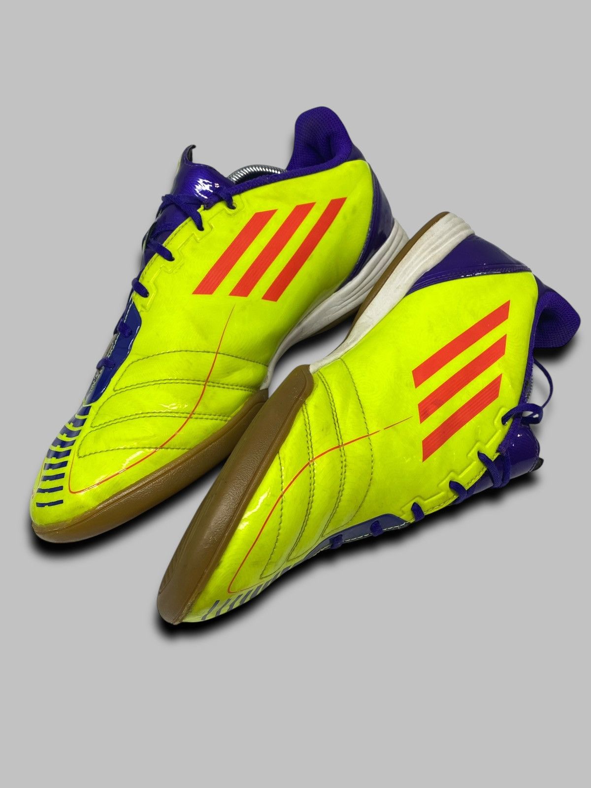 Adidas Mens Boots Adidas F50 F10 Vintage Messi Era 2011 Size US 11.5 / EU 44-45 - 7 Thumbnail