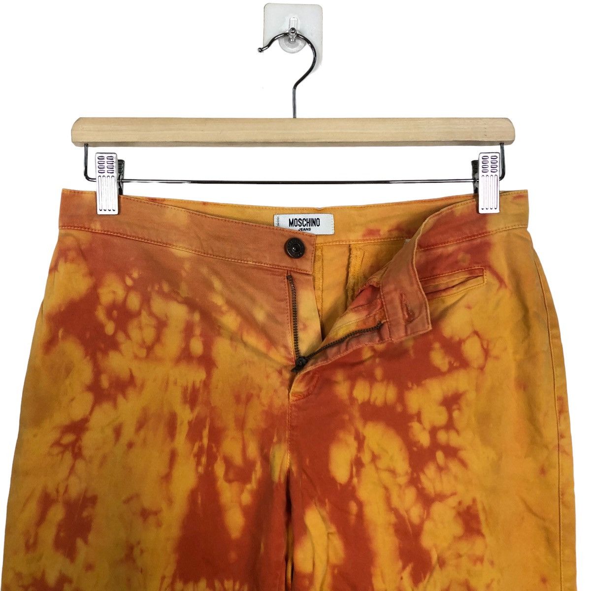 Japanese Brand 🔥Rare Acid Wash Design Trousers Moschino Japan Size 30" / US 8 / IT 44 - 9 Thumbnail