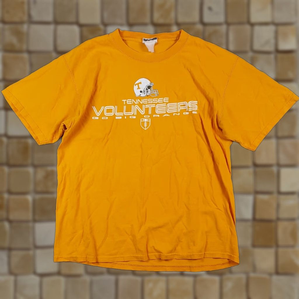 Vintage Vintage 90s ESPN Tennessee Volunteers Football T-Shirt Size Large Orange Retro NCAA Y2K Men Size US L / EU 52-54 / 3 - 1 Thumbnail