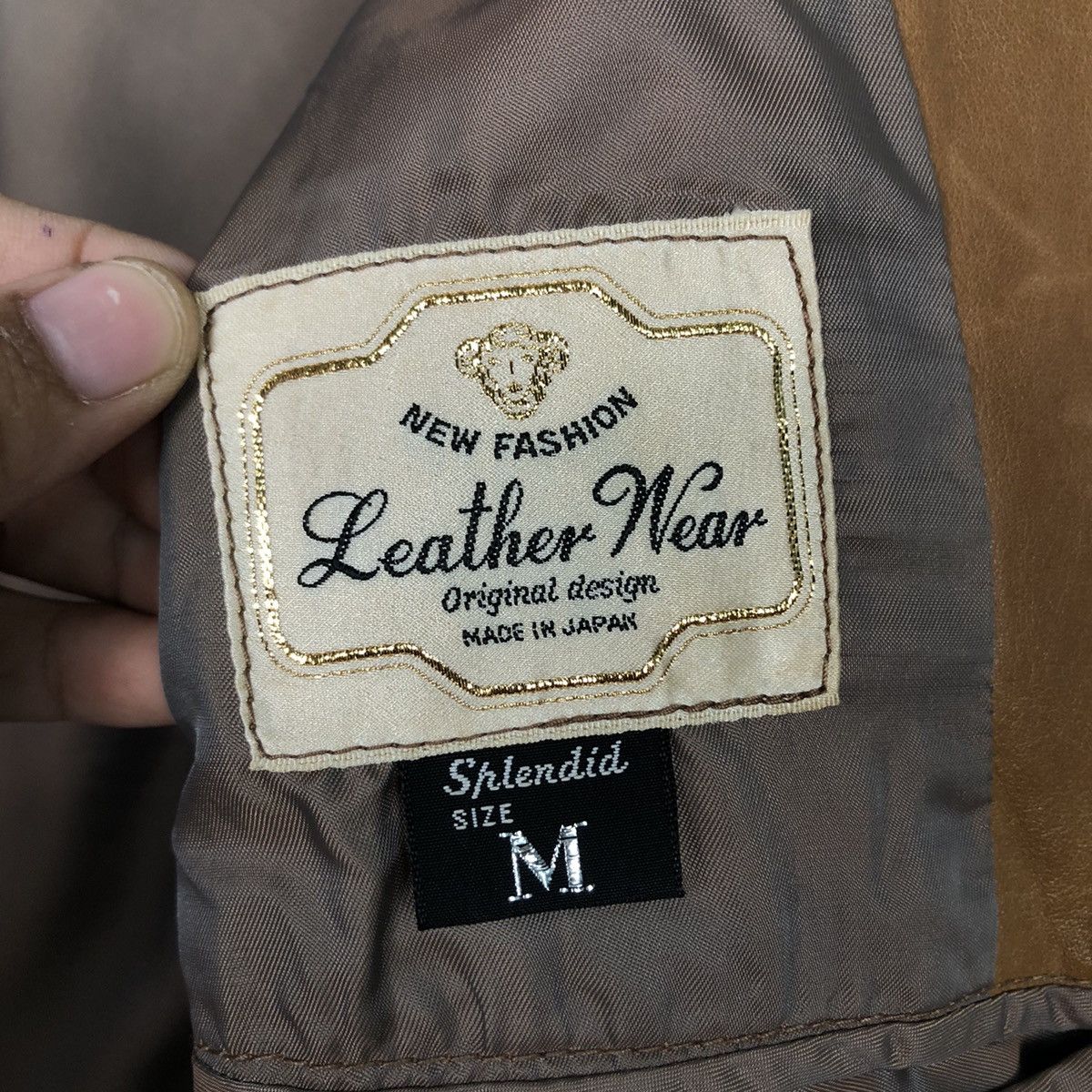 Japanese Brand 📌Vintage Leather Jacket Biker Wear Shlendid Issey Miyake Size US M / EU 48-50 / 2 - 18 Thumbnail