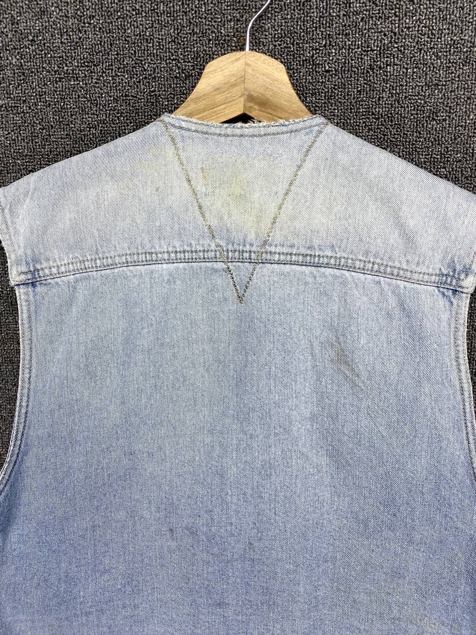 Vintage Vintage Gin Washi Rare Light Wash Denim Vest Size L / US 10 / IT 46 - 9 Thumbnail