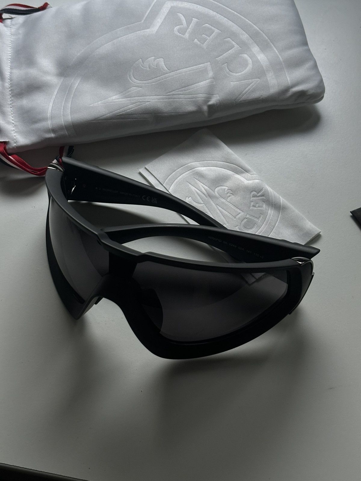 Moncler Moncler wrapid shield Sunglasses Size ONE SIZE - 3 Thumbnail