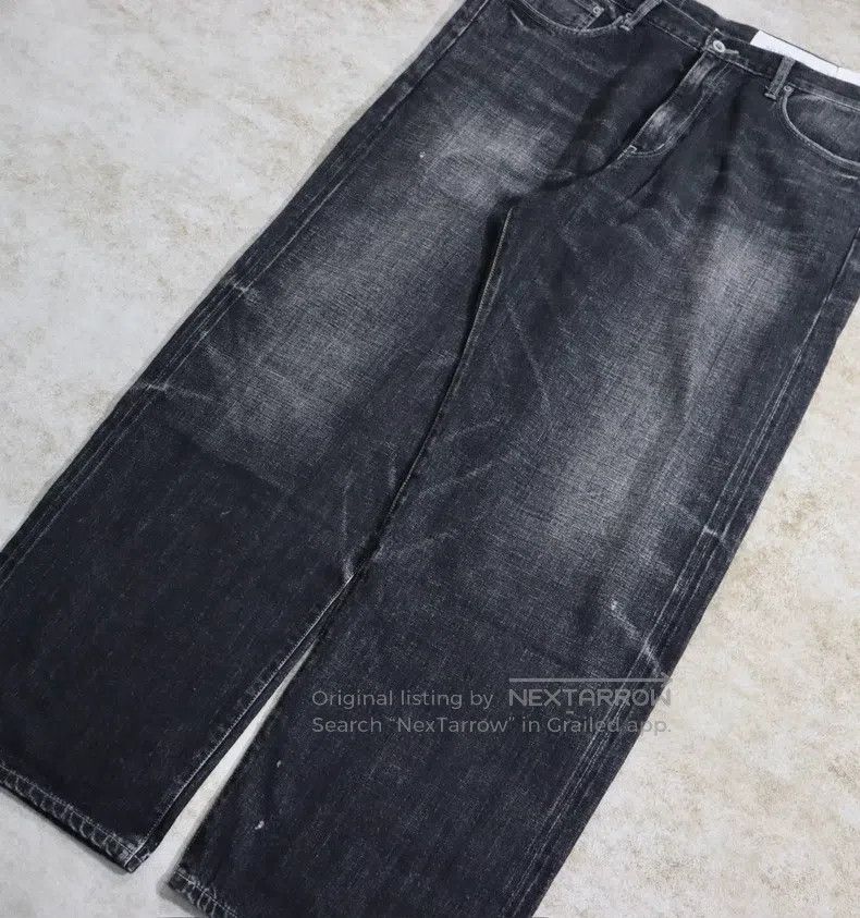 Neighborhood Neighborhood size XL 24ss Washed Dp-wide Basic Washed Deni Size US 27 - 5 Thumbnail