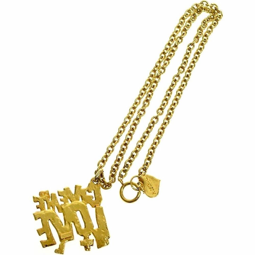 Moschino Vintage Moschino golden chain necklace with Give Me Love top Size ONE SIZE - 2 Thumbnail