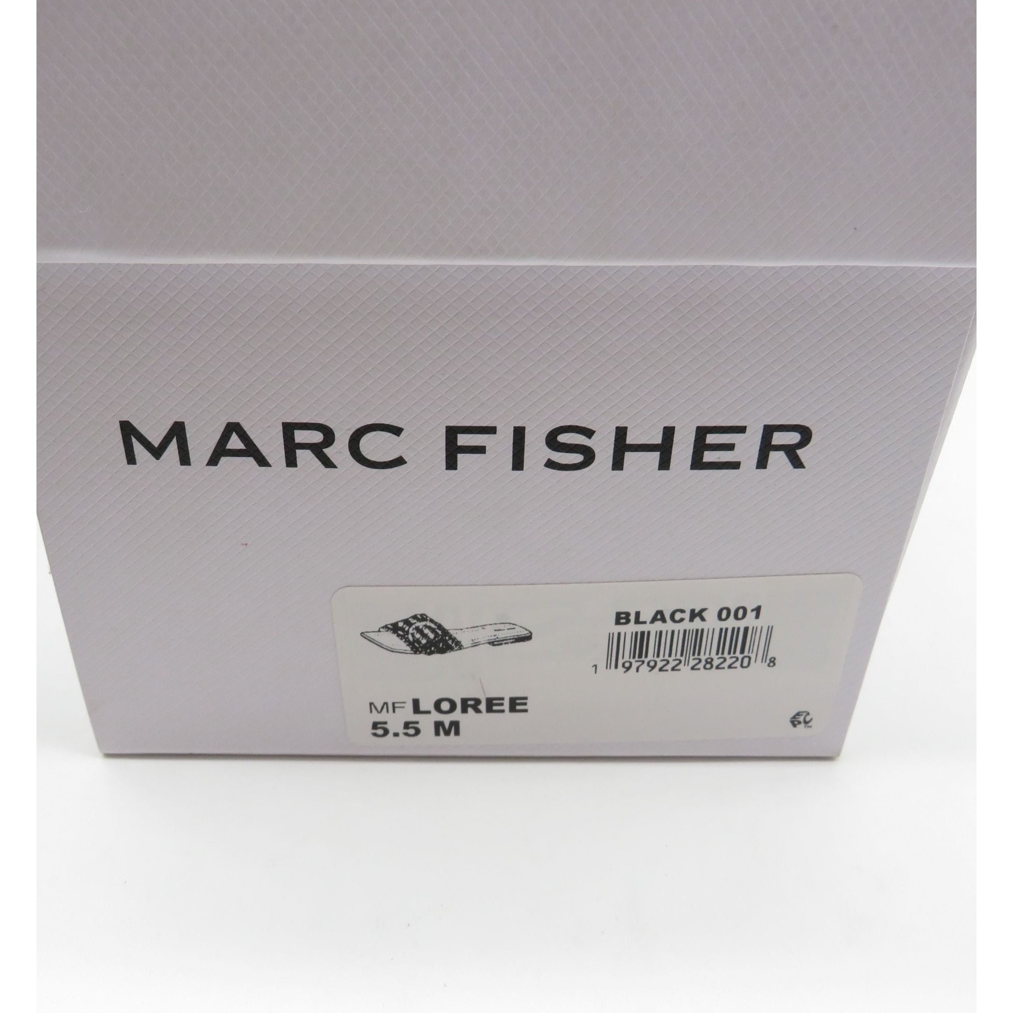 Marc Fisher Marc Fisher Womens Black Loree Raffia Buckle Slide Sandals 5 Size US 5.5 / IT 35.5 - 2 Thumbnail