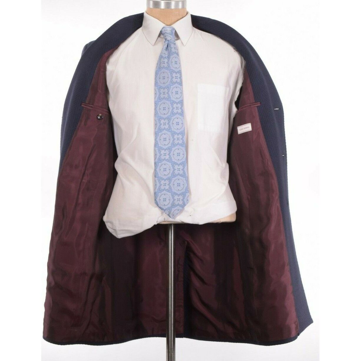 Luciano Barbera Luciano Barbera Jacket Size XS US In Blue Wool Size US XS / EU 42 / 0 - 5 Thumbnail