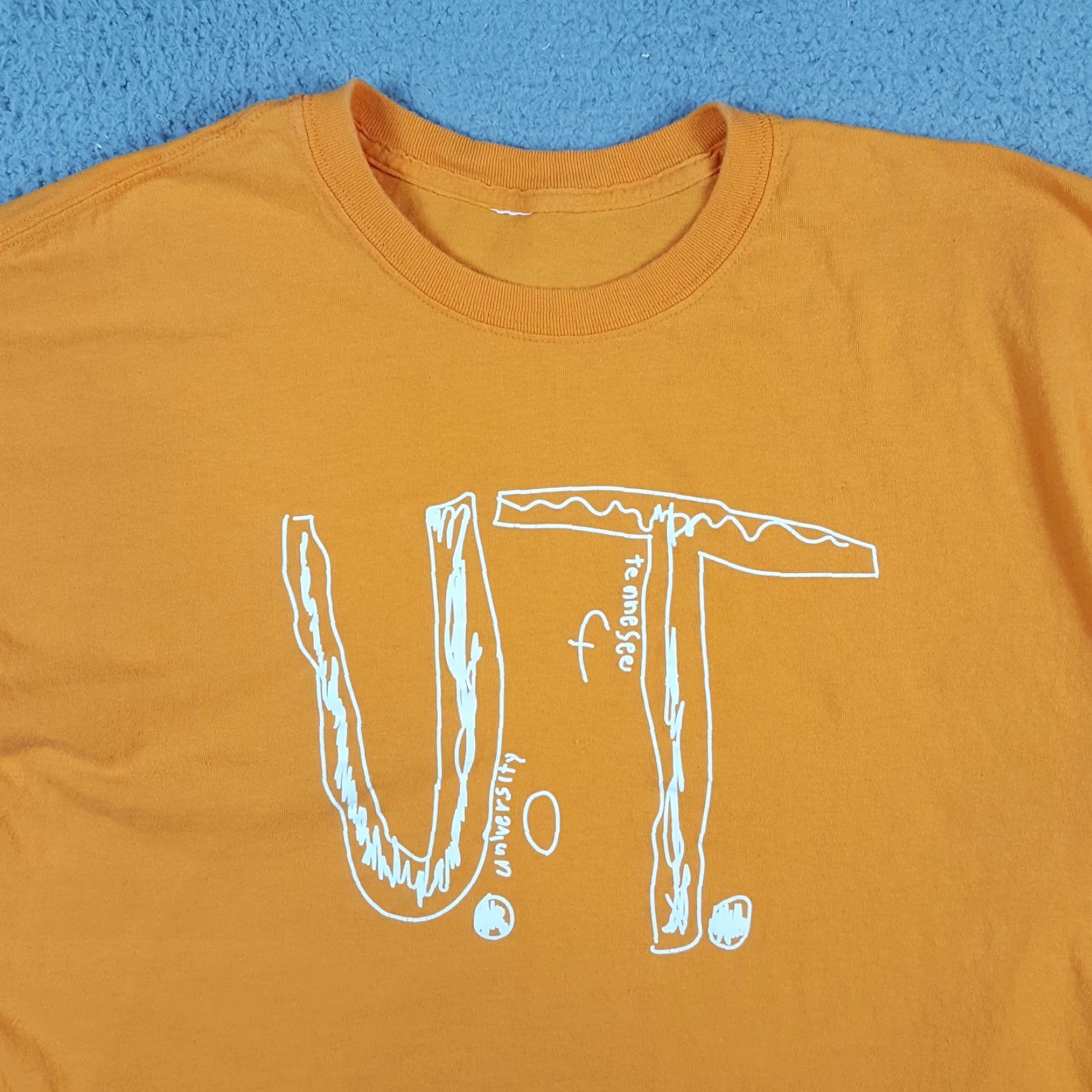 Logo 7 VINTAGE University Of Tennessee Elementary School Logo Size L TN Vols Volunteers Shirt Size US L / EU 52-54 / 3 - 2 Thumbnail