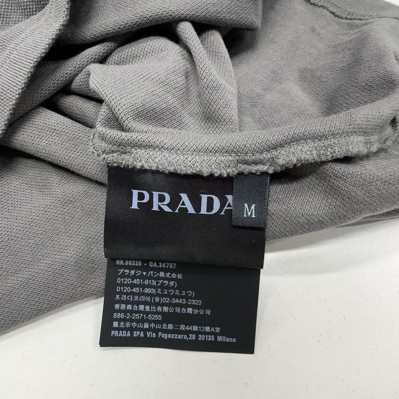 Prada Prada Gray Casual Polo Shirt-2506 Size US M / EU 48-50 / 2 - 3 Thumbnail