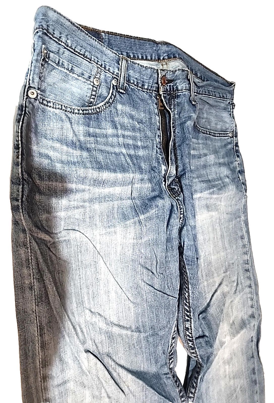 Levi's Levi's 505 Mens Jeans Actual 36x29 Blue Denim Size US 36 / EU 52 - 2 Thumbnail