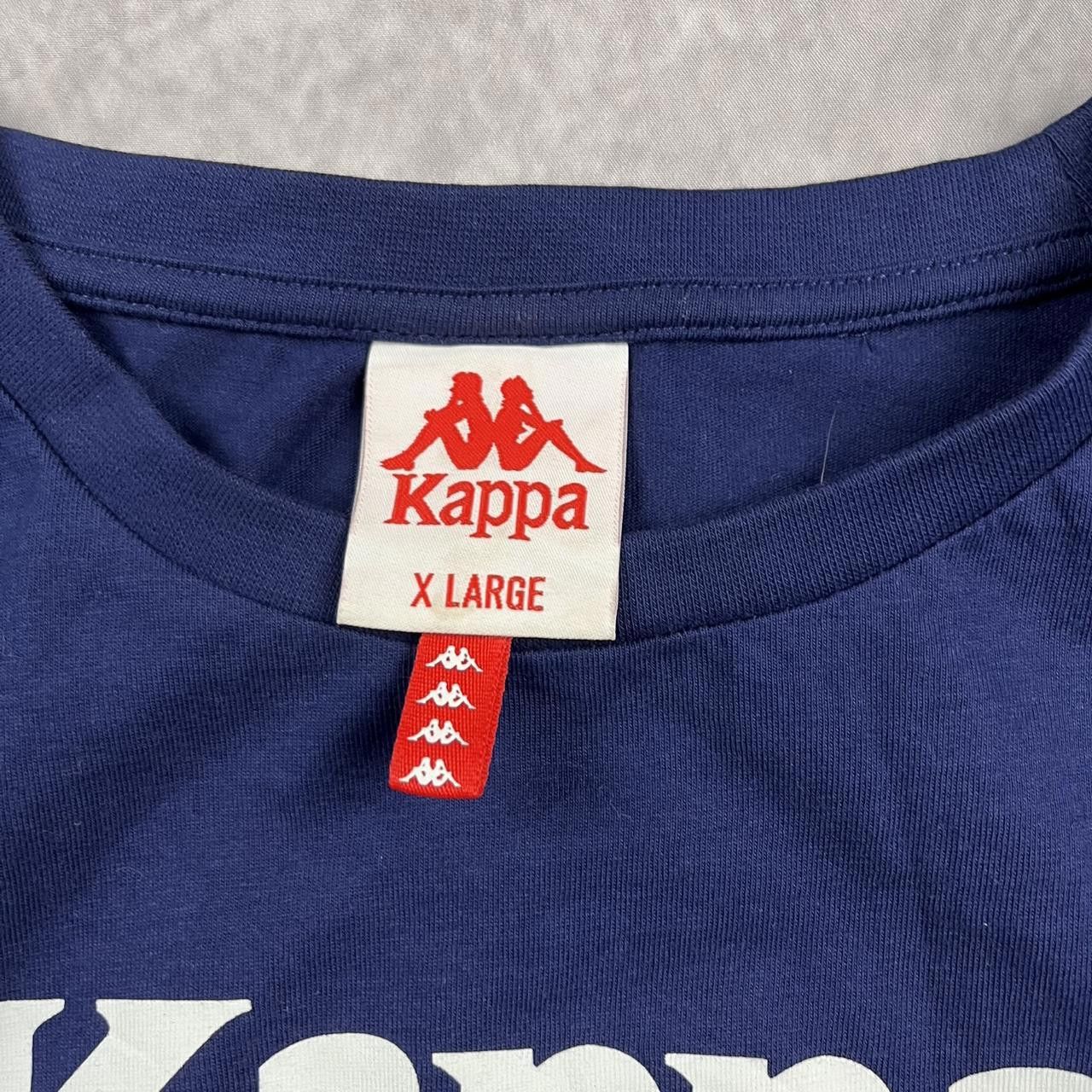 Kappa Vintage Kappa tee Size US XL / EU 56 / 4 - 3 Thumbnail