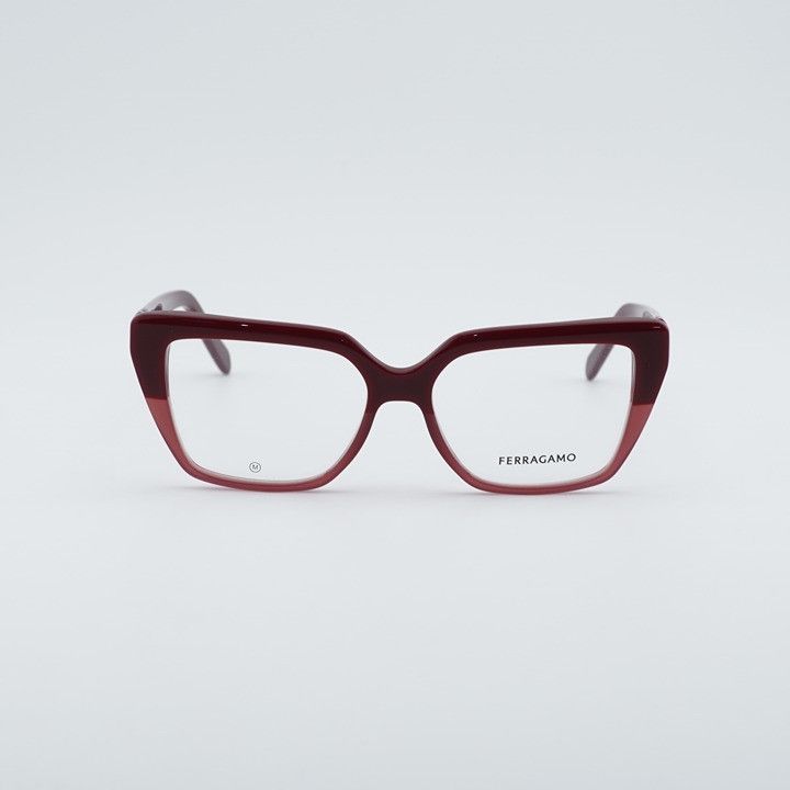 Salvatore Ferragamo Salvatore Ferragamo SF2971 601 Eyeglasses Red 53mm Cat Eye Size ONE SIZE - 5 Thumbnail
