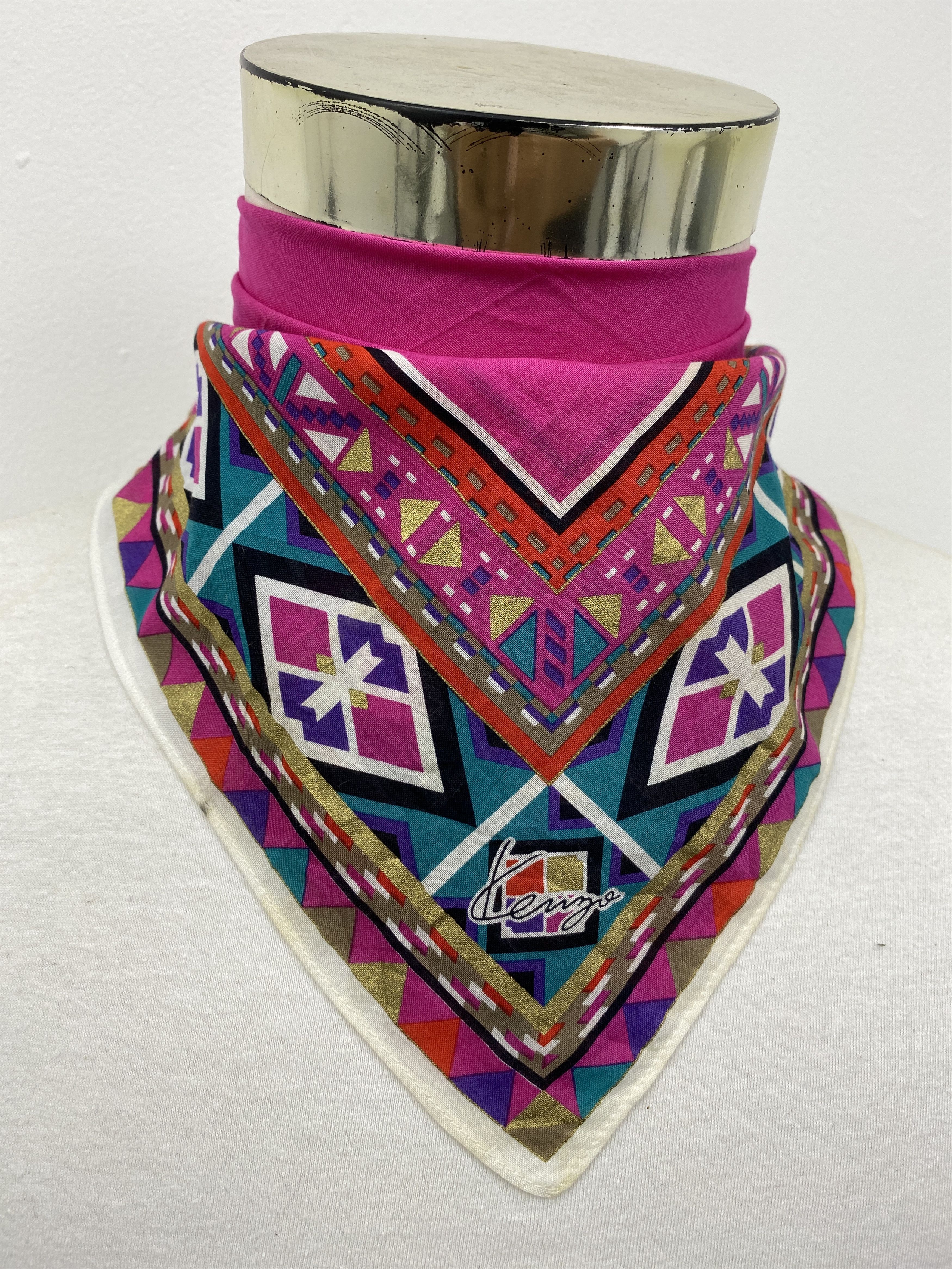 Kenzo Kenzo Handkerchief / Neckerchief / Bandana HKC0594 Size ONE SIZE - 2 Thumbnail