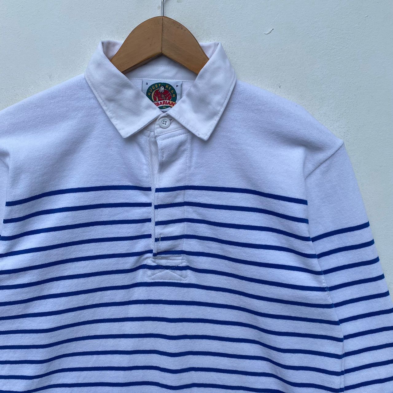 Barbarian × Vintage VINTAGE BARBARIAN POLO SHIRT SMALL PULLOVER Size US S / EU 44-46 / 1 - 3 Thumbnail