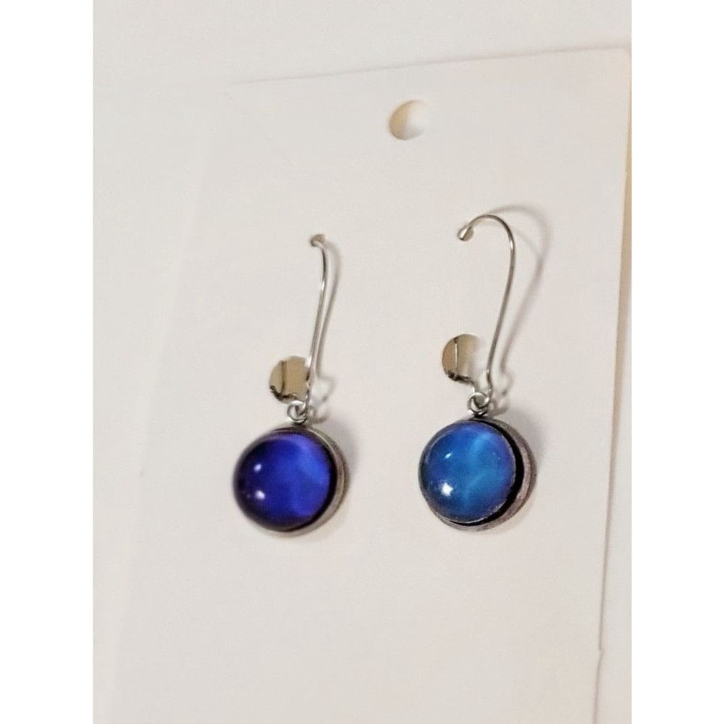 Handmade Mood balancing comfort jewelry dangle latch back earrings Size ONE SIZE - 3 Thumbnail