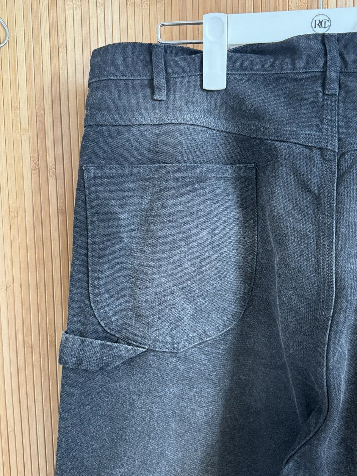 Auralee AURALEE Painter Pants Faded Black 5 Size US 34 / EU 50 - 12 Thumbnail
