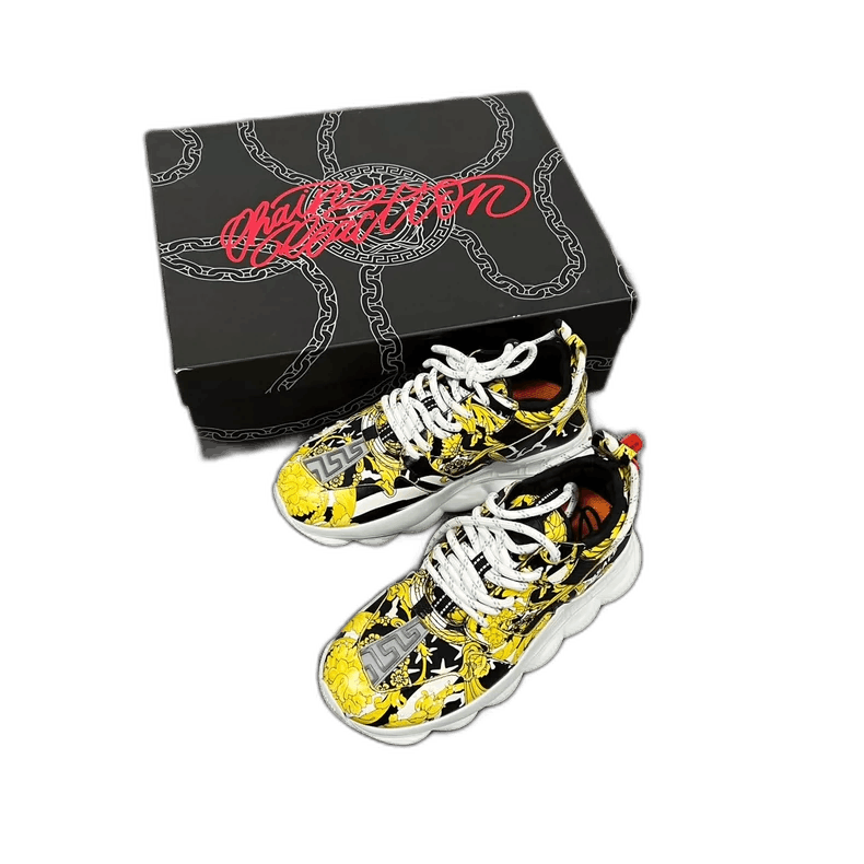 Versace Versace Baroque Dad Sneakers Size 37 Size US 6.5 / EU 39-40 - 1 Thumbnail