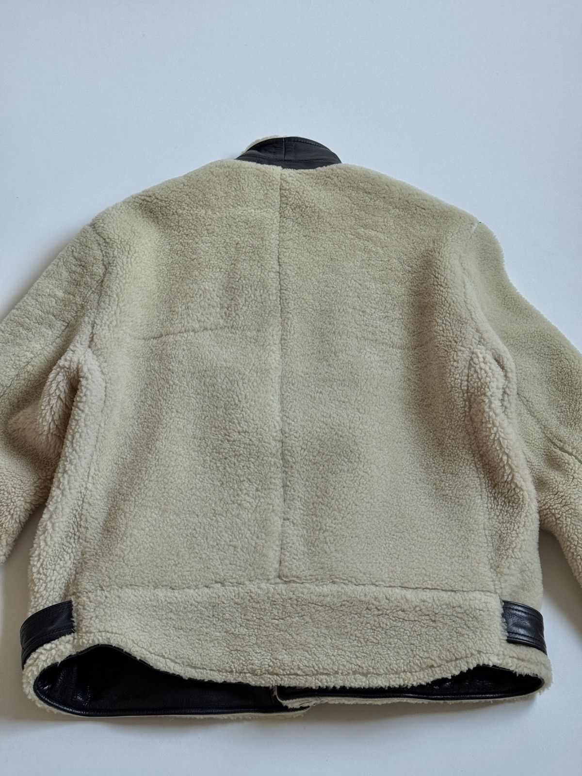 3.1 Phillip Lim Lamb Shearling Blouson / Bomber / Biker Jacket Size US L / EU 52-54 / 3 - 12 Thumbnail