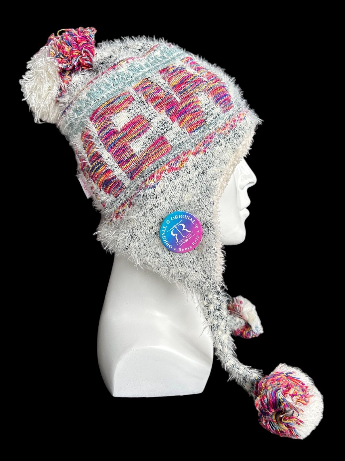 Japanese Brand × Kapital × Vintage Robin Ruth Mohair Fur Mohawk Beanie Hats Size ONE SIZE - 1 Thumbnail