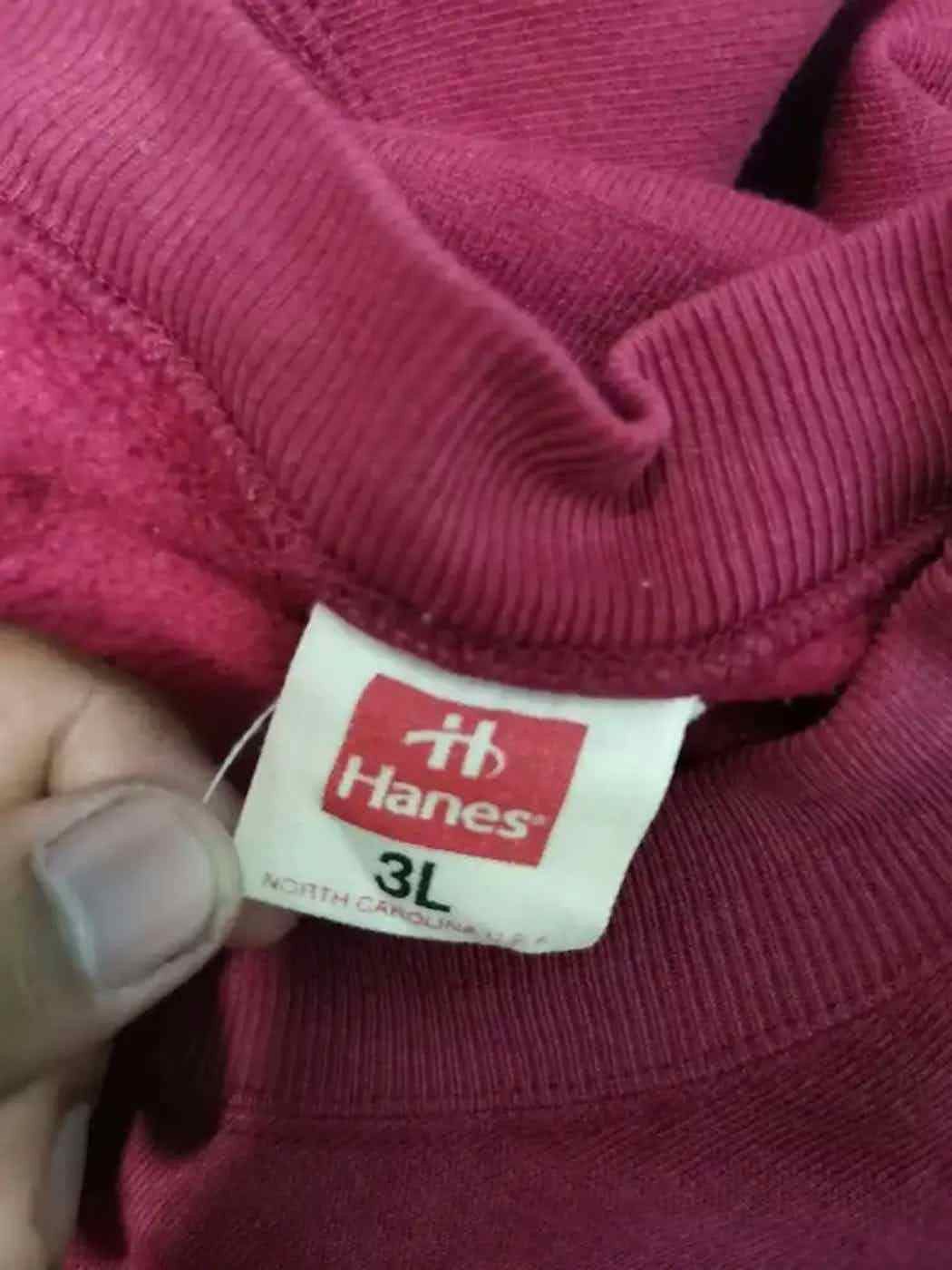 Hanes Vintage USA Hanes Big Logo Sweatshirt Size US XXL / EU 58 / 5 - 11 Thumbnail