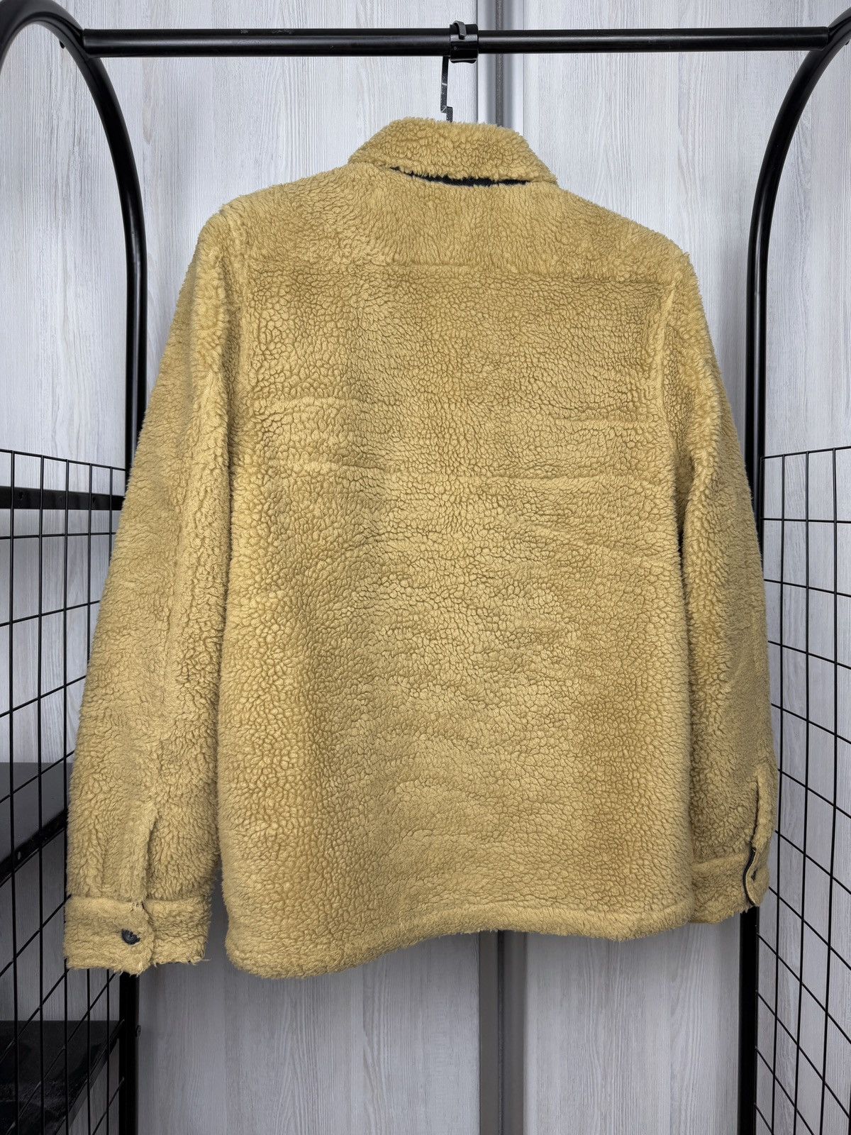 Nudie Jeans Men's Nudie Jeans Sten Recycled Teddy Bear Brown Fleece Sz S Size US S / EU 44-46 / 1 - 9 Thumbnail