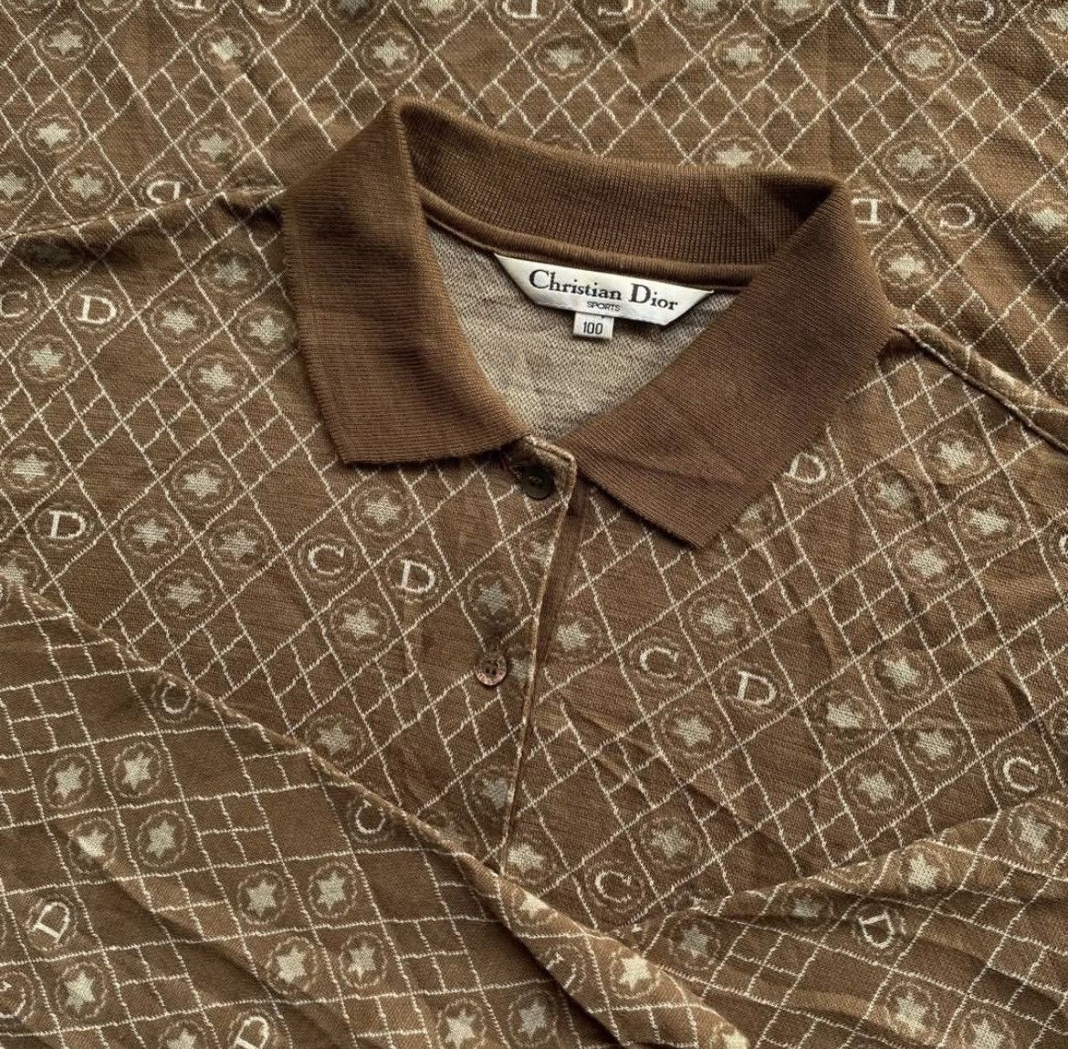 Christian Dior Monsieur 🔥OFFER🔥Vintage Christian Dior Sport Rugby AOP Polos Size US L / EU 52-54 / 3 - 2 Thumbnail