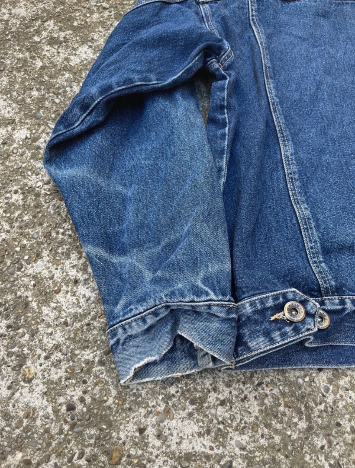 Karl Kani Karl Kani Jeans Beautiful Faded Vintage 90's Denim Jacket Size US L / EU 52-54 / 3 - 8 Thumbnail