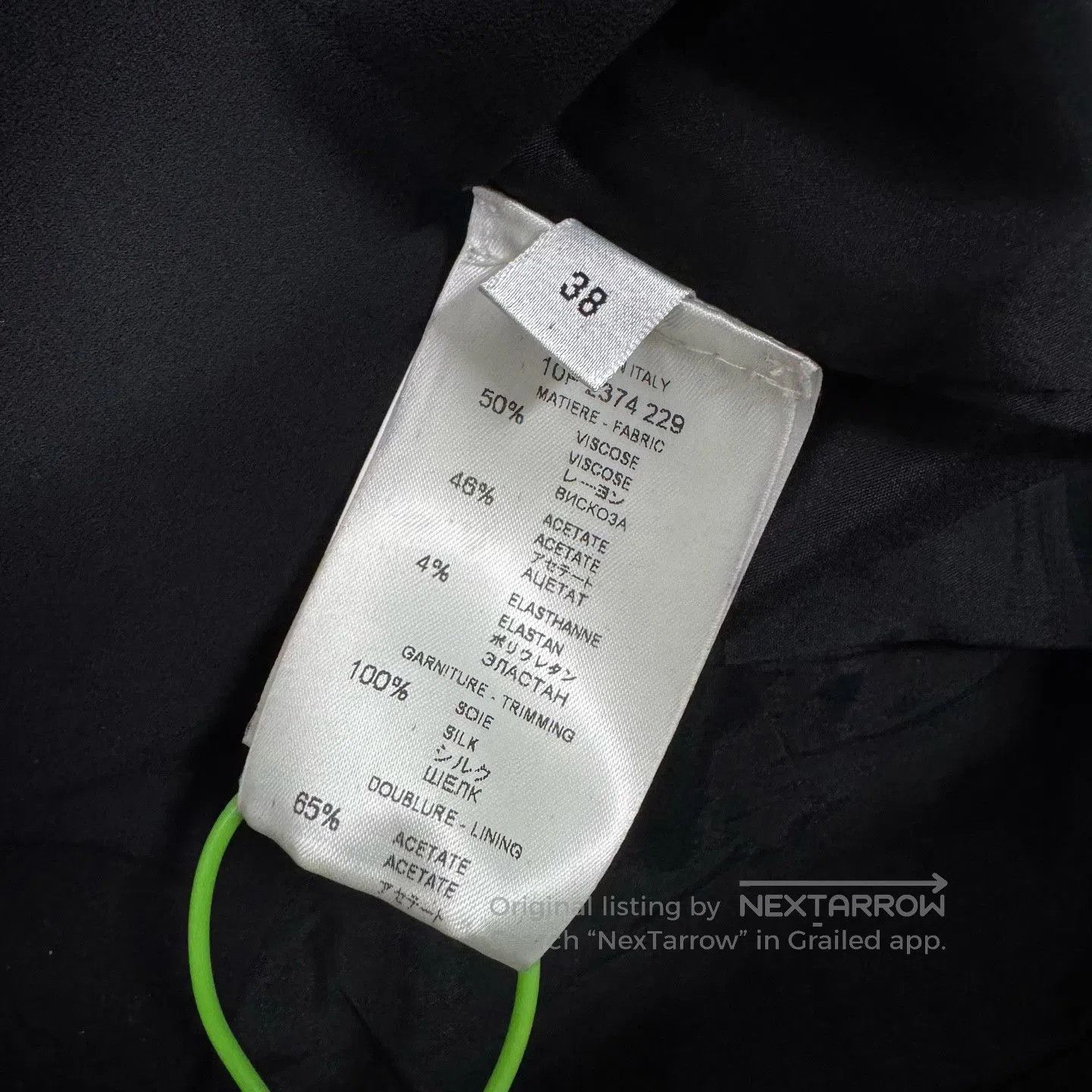 Givenchy Givenchy Runway Silk Sleeveless LBD Size 38. Size S / US 4 / IT 40 - 5 Thumbnail