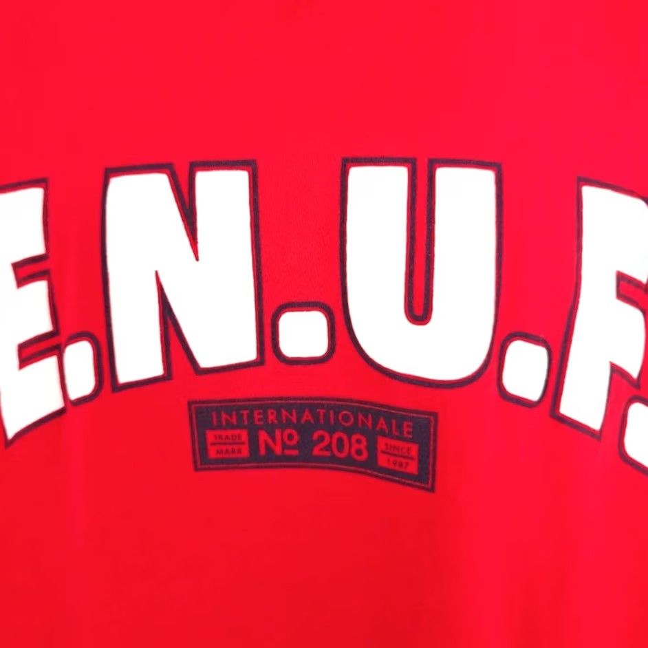 Vintage VINTAGE ENUF T Shirt Mens 2XL Red 80s 90s Streetwear Made In USA T-Shirt Mens Red 80s 90s Streetwear ENUF Size US XXL / EU 58 / 5 - 3 Thumbnail