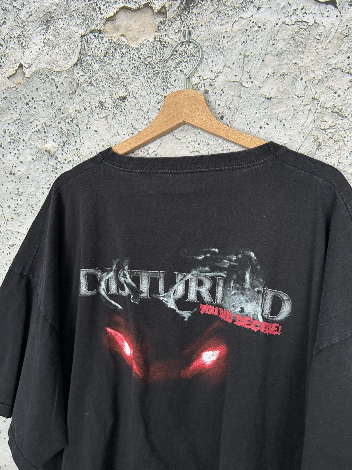 Band Tees Vintage Disturbed Rock Band Tee Metal Horror Grunge Punk Size US XXL / EU 58 / 5 - 5 Thumbnail