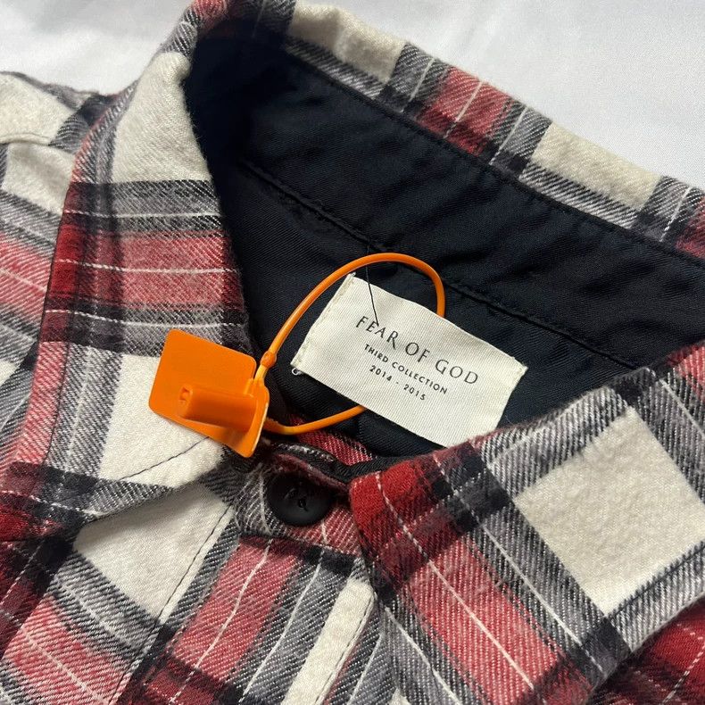 Fear of God Fear of God Red envelope plaid shoulder Size US XL / EU 56 / 4 - 2 Thumbnail
