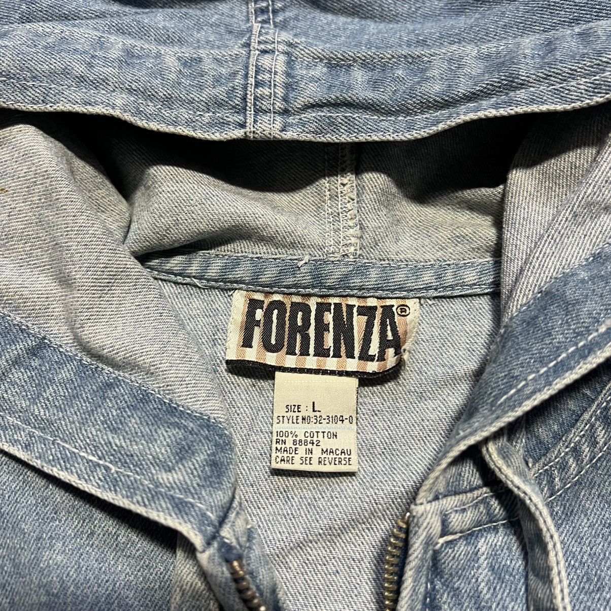 Vintage Vintage 90s Denim Chore Jacket Parka Overcoat Trench Faded Size US L / EU 52-54 / 3 - 9 Thumbnail