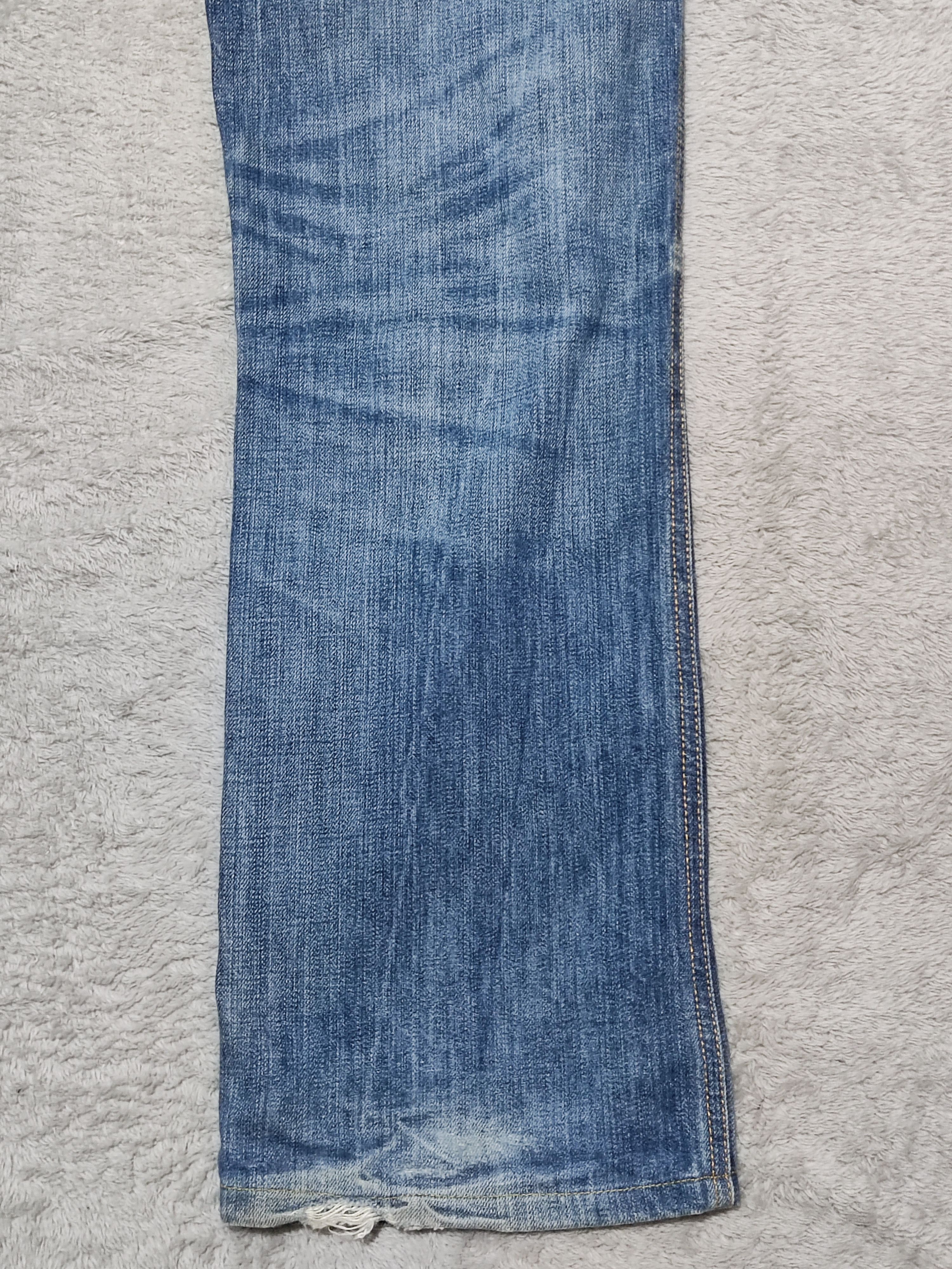 Nudie Jeans Vintage Distressed Nudie saltwater blue Italy made Size US 34 / EU 50 - 14 Thumbnail