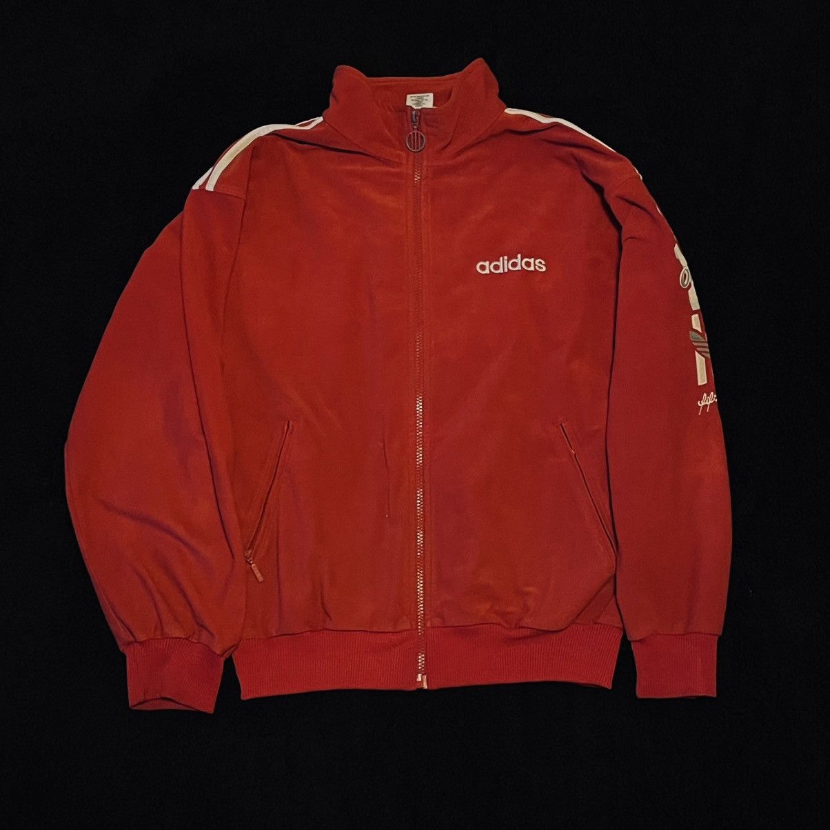 Adidas × Vintage Vintage adidas Track Jacket / Trefoil / The World Size US M / EU 48-50 / 2 - 1 Thumbnail