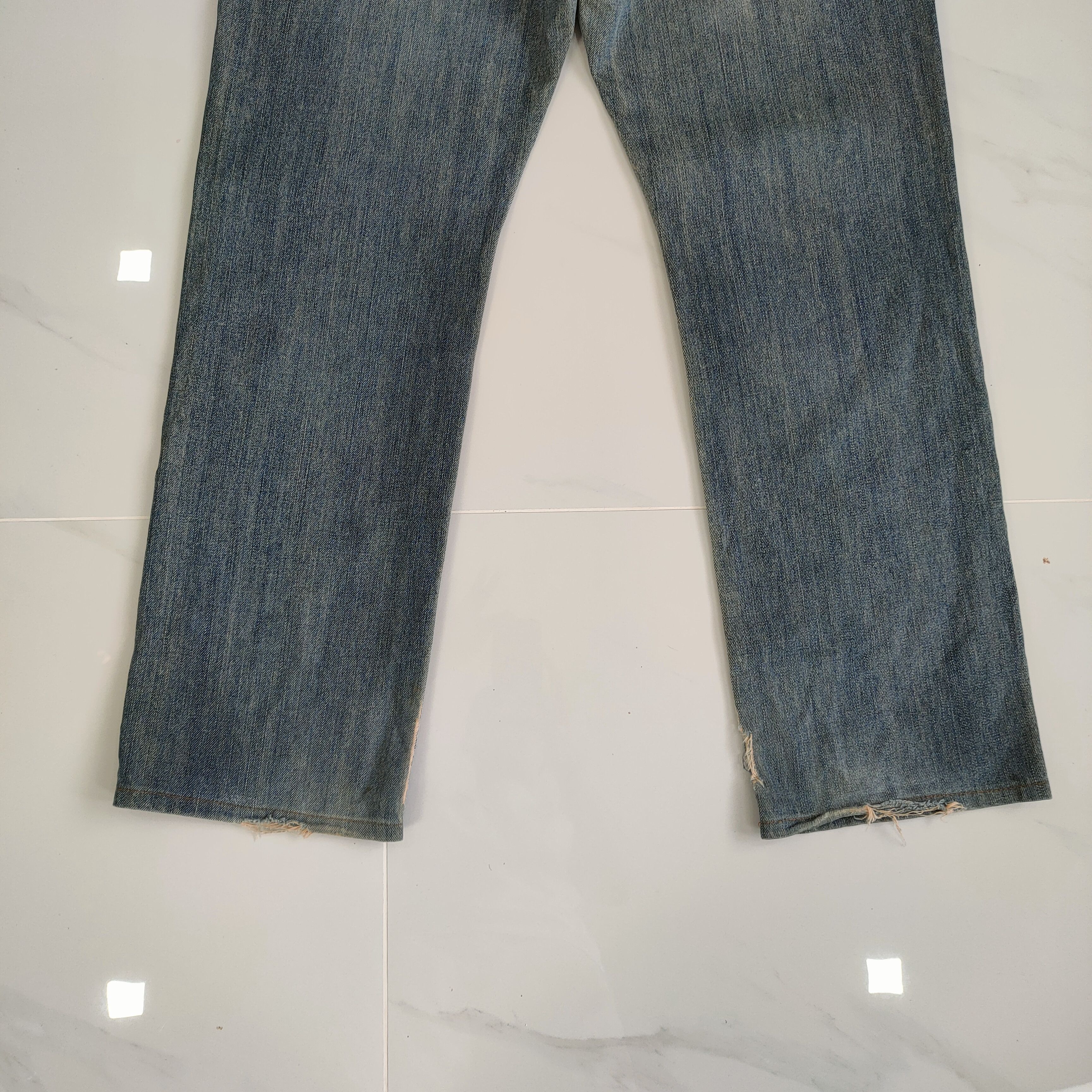 Edwin × Vintage VINTAGE EDWIN FADED JEAN DENIM PANTS Size US 33 - 10 Thumbnail