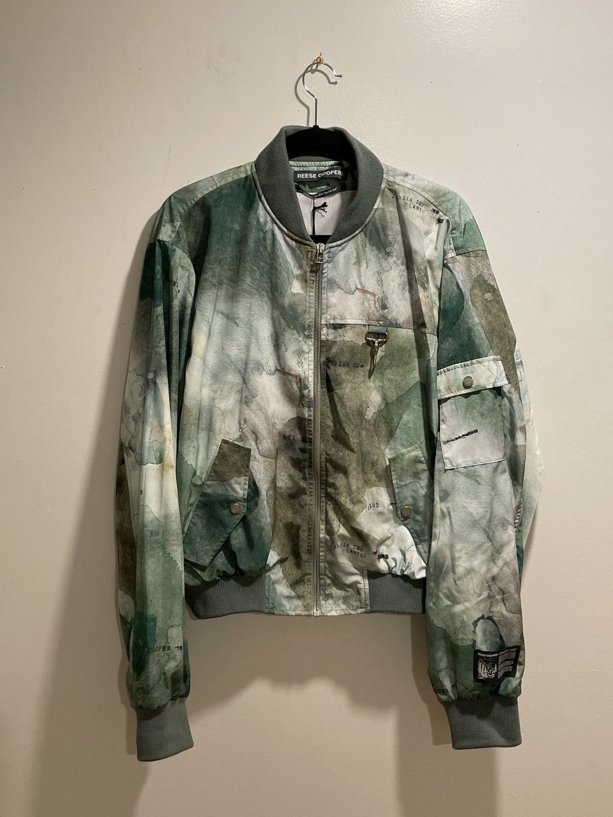 image of Reese Cooper Research Division Bomber in Camo, Men's (Size Medium)