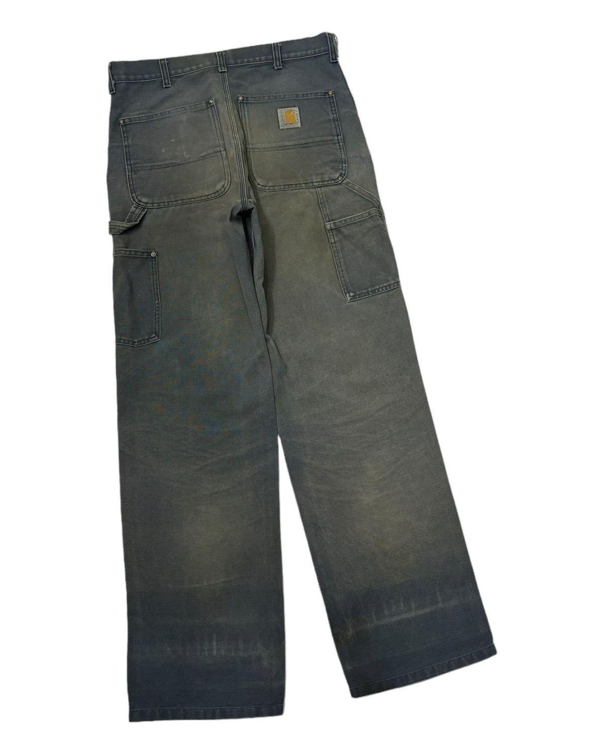 Carhartt 🔥Vintage Carhartt Rusty Carpenter Pants Denim Jeans Size US 33 - 3 Thumbnail