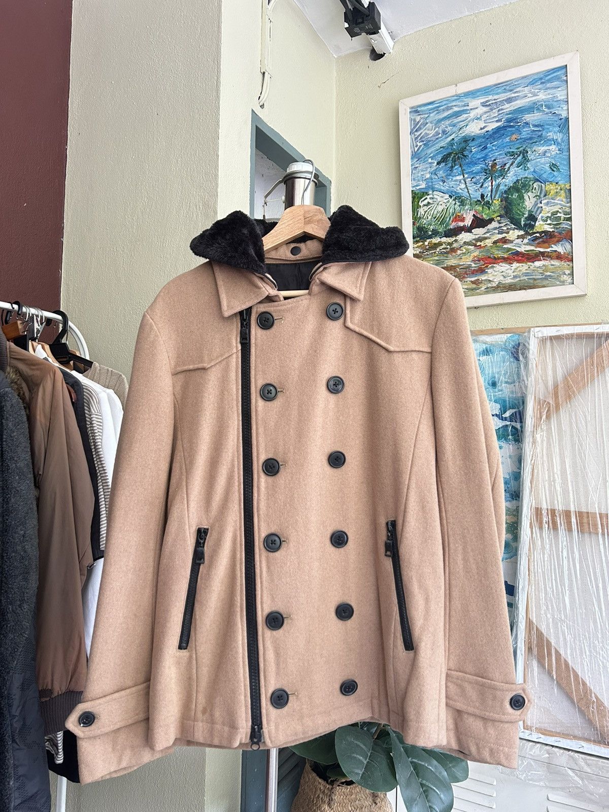 semanticdesign Semantic Design Japan Coat Button Jacket Size US L / EU 52-54 / 3 - 1 Thumbnail