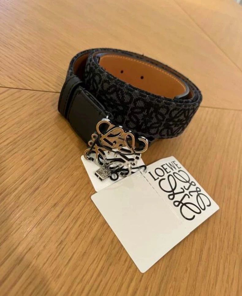 Loewe loewe 85Presbyopia leather belt 2504-Nextarrow Size ONE SIZE - 4 Thumbnail