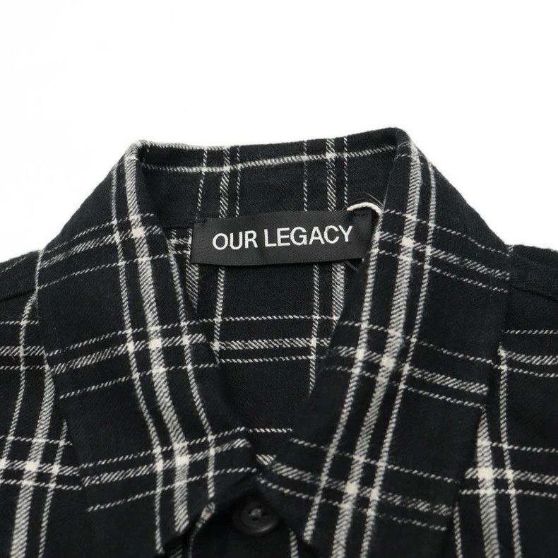 Our Legacy Our Legacy size44 Black and white spiral plaid jacket Size US S / EU 44-46 / 1 - 3 Thumbnail