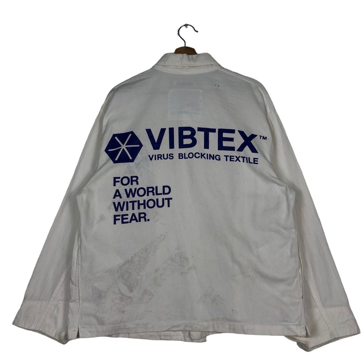 Japanese Brand 🔥VINTAGE CHORE WORK JACKET STREETWEAR VIBTEX VIRUS JAPAN Size US M / EU 48-50 / 2 - 8 Thumbnail