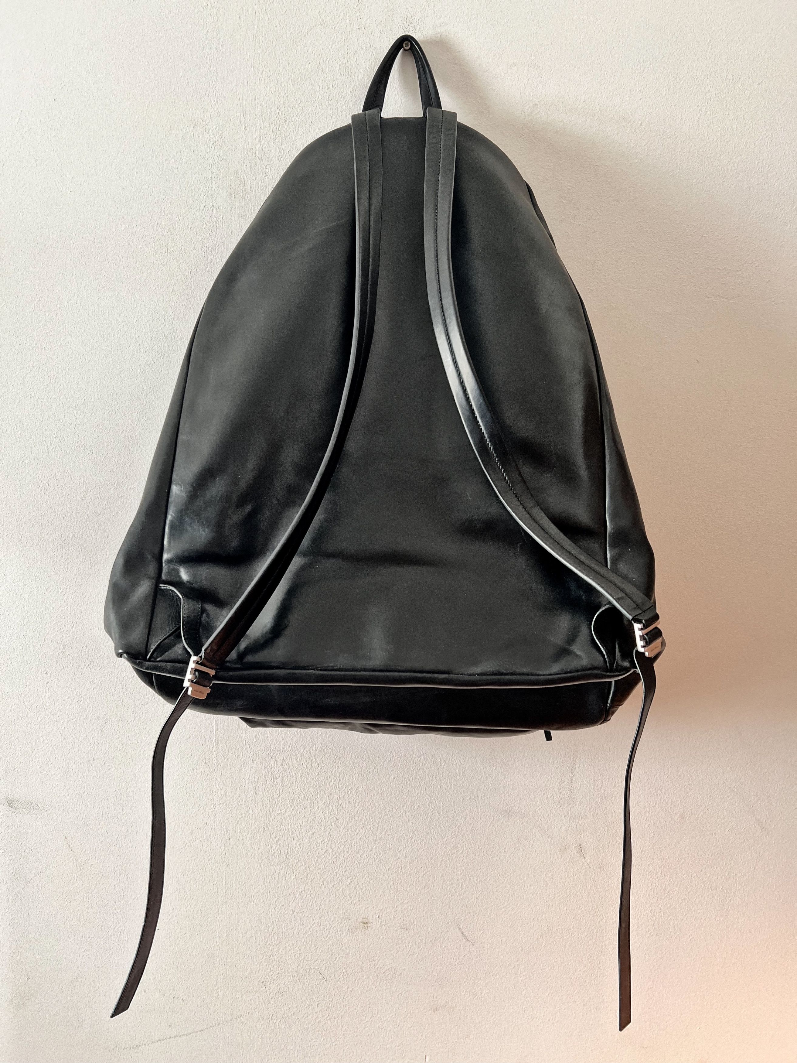 Rick Owens Very Rare Very Big Leather Backpack Size ONE SIZE - 7 Thumbnail