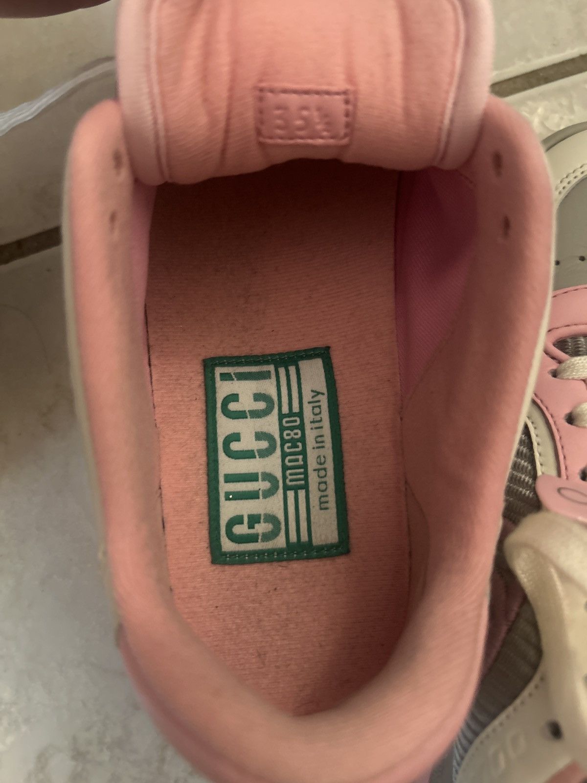 Gucci Gucci MAC80 leather low-top sneakers Size US 5.5 / IT 35.5 - 7 Thumbnail