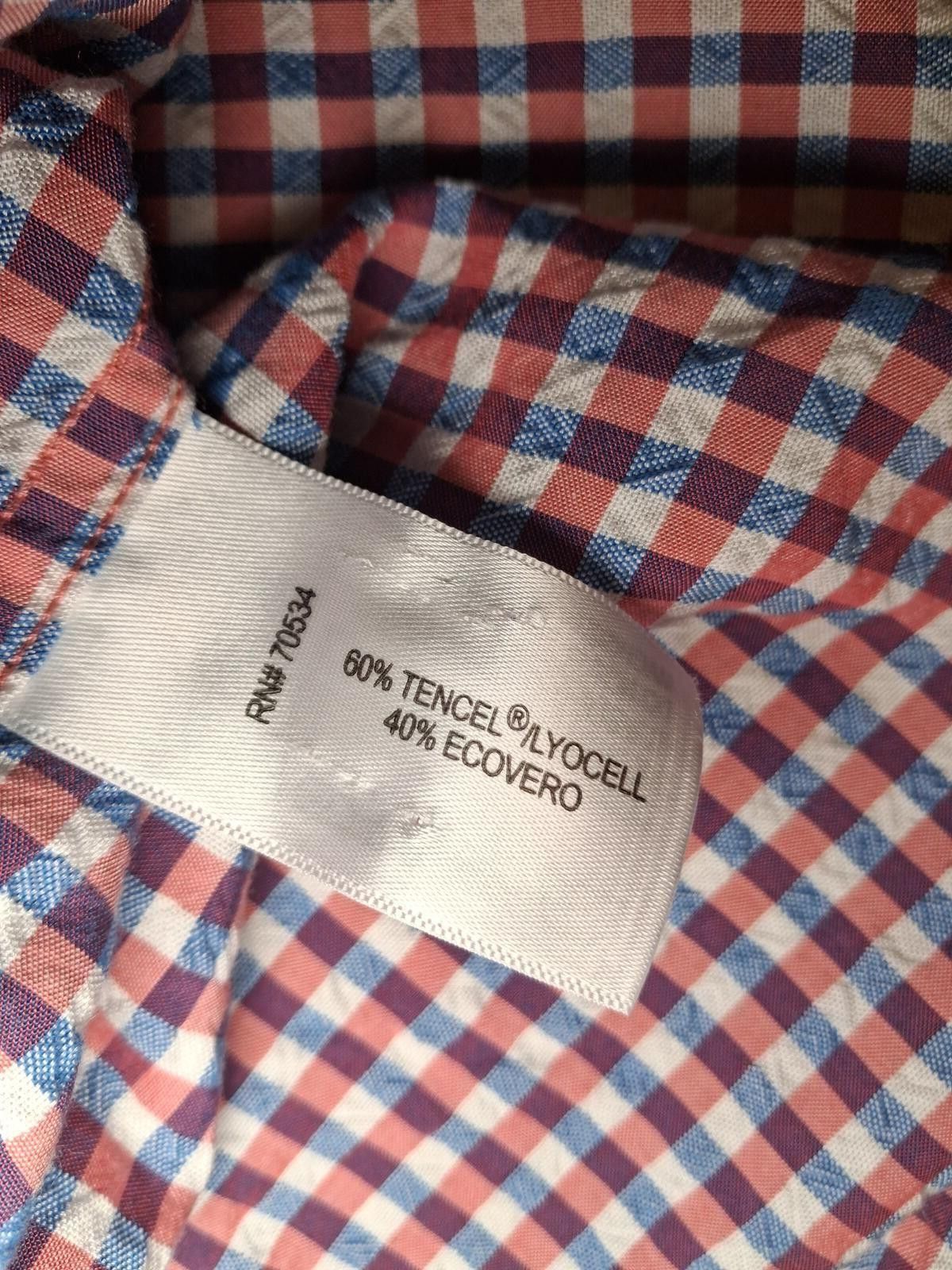 Orvis Orvis Button Up Shirt Mens XXL Multicolor Gingham Check Size US XXL / EU 58 / 5 - 4 Thumbnail